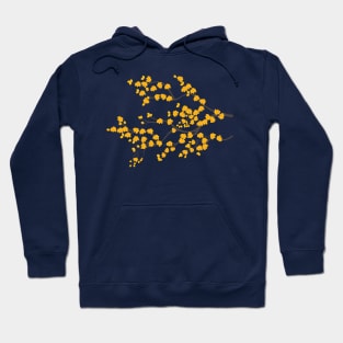 Spring Yellow Leaves Hoodie